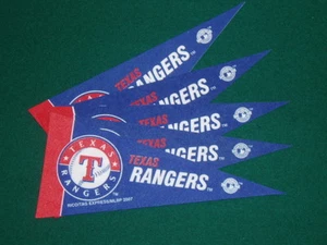 TEXAS RANGERS MLB LICENSED MINI PENNANT, NEW - Picture 1 of 1