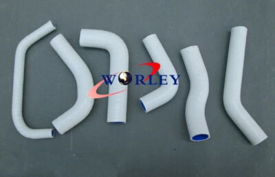 Manguera radiador silicona PARA HONDA XR650R XR650 XR 650 2000-2009 2001 2002 BLANCO Foto 1 de 4