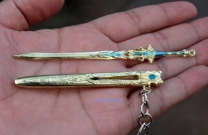 1/12 Bonito REGALO Juguete Mini Anime Espada China Rey Qin Llavero 12cm - Imagen 1 de 3