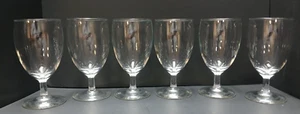 Set Of 6 Water Goblets - Picture 1 of 6