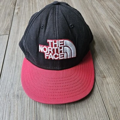 The North Face A Flex Rojo/Negro Bordado Leña Sombrero/Gorra Unisex Adulto Talla S/P M Foto 1 de 4