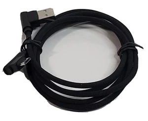 MicroUSB Charger Cord 4 Feet Cable Black USB Standard Connection - Picture 1 of 10