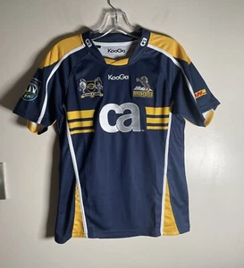 Camiseta deportiva Kooga Rugby Union Clubs para hombre Brumbies fútbol local talla 14 - Imagen 1 de 8