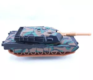 Diecast M1 A1 Abrams Main Battle Tank by Matchbox 1994 Multi Color Camo 1:113 - Picture 1 of 7