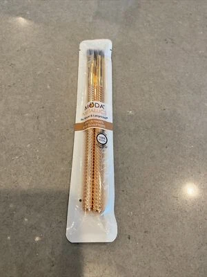 MODA METALLICS 2pc Ultimate Eye Sculptors Brush Set | Crease M16 Triad M27 - Image 1 of 3