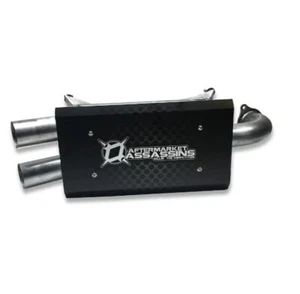 Escape sin cordones de acero inoxidable Aftermarket Assassins para 2015-Up RZR XP 1000 y RS1 - Imagen 1 de 5