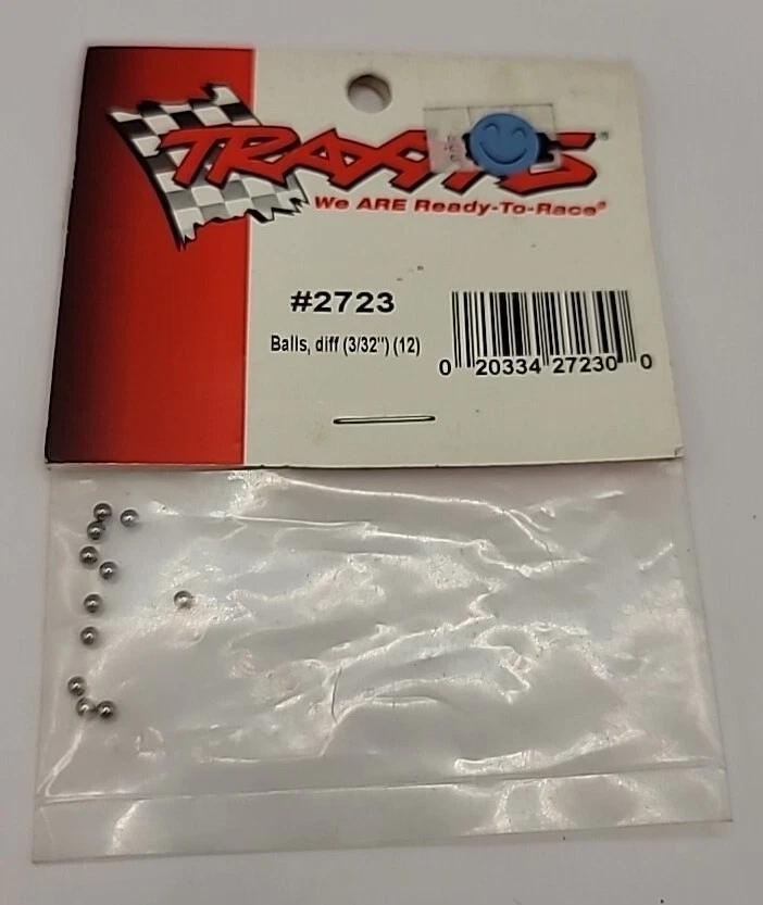 Traxxas Differential Balls 3/32" Stainless Steel Vintage Rc 2723 - Image 1 of 1