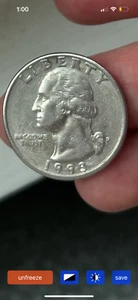 1993-p triple struck error quarter RARE - Picture 1 of 4