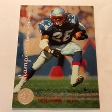 1995 SP Championship Series Future Champions RC Curtis Martin Patriots #29