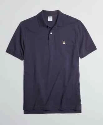 全新 Brooks Brothers Golden Fleece 弹力 Supima Polo 衫 海军蓝 尺寸 M/正品 — 第 1/3 张图片