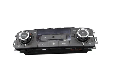 Panel interruptor de control de temperatura de calefacción de aire acondicionado Volkswagen Touareg 11-17 OEM Foto 1 de 4
