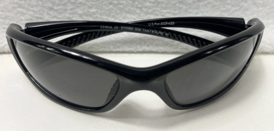 Nike EVO180 006 TARJ Round 311 Black Wrap Sunglasses  - Image 1 of 4