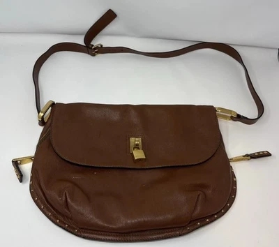 MARC JACOBS Women’s Shoulder Bag Brown Cute Gold Hardware Authentic - Image 1 of 4