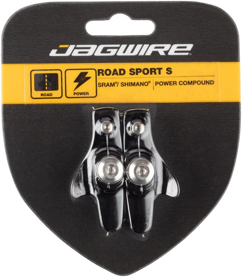 Jagwire Road Sport S Brake Pads SRAM/Shimano Black - Image 1 of 1
