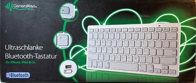 Bluetooth-Tastatur Ultraschlank Generalkeys - Bild 1 von 4
