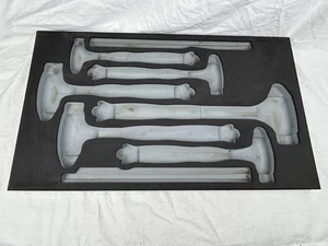 Snap On FMH880028 6 Slot Hammer Foam Tray Grey - Bild 1 von 7