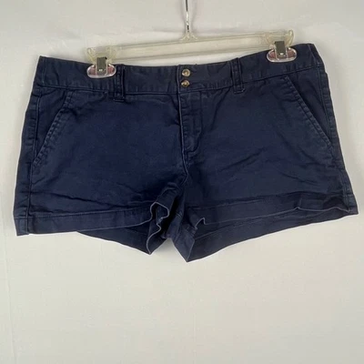 Mossimo Navy Blue Chino Low Rise Short Shorts Micro Mini Wms 11 Y2K 2000s EUC - Image 1 of 4