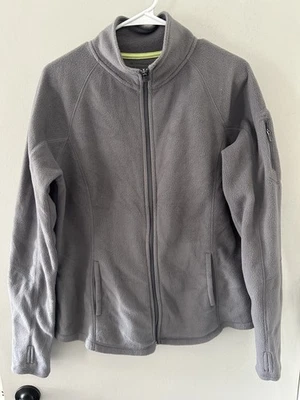 Женская флисовая куртка на молнии Tek Gear Цвет серый Размер XL - Изображение 1 из 4