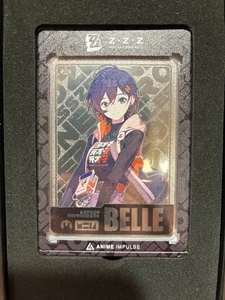 Zenless Zone Zero SILVER Belle Metal Card LIMITED EDITION Anime Impulse ZZZ - Picture 1 of 3