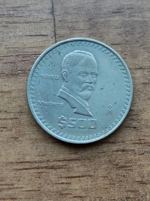 World Coins - Mexico 500 Pesos 1988 Coin KM# 529 Madero - Image 1 of 2