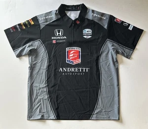 Colton Herta Autogramm 2020 Andretti Autosport Pit Crew Shirt XL - Bild 1 von 4