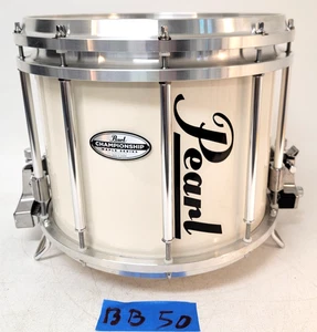 Pearl 11x13" FFX Championship Maple Marching Snare Drum White Free Floating - Bild 1 von 12
