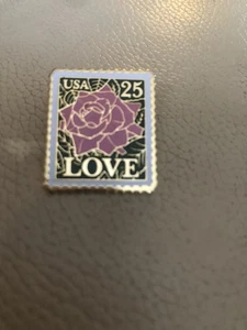 Sello de metal rosa rosa EE. UU. 25 - Imagen 1 de 2