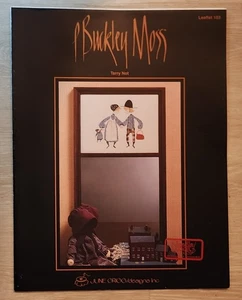 P Buckley Moss Cross Stitch Pattern Leaflet 103 Tarry Not FREE  SHIPPING - Picture 1 of 3