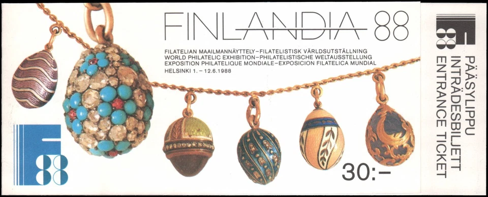 Finlandia #769 MNH VF folleto completo Foto 1 de 1