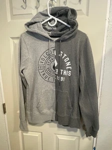 Volcom Stone Youth Boys Lg (14) Pullover Hoodie Charcoal/Light Gray - Picture 1 of 5
