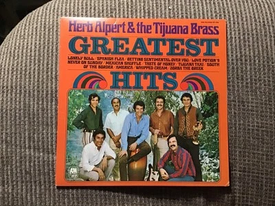 HERB ALPERT & THE TIJUANA BRASS GREATEST HITS 1970 LP A&M PRINT VINTAGE VINYL  - Image 1 of 4