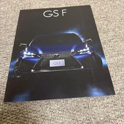 Catalogo brochure Lexus GS F ottobre 2019 edizione giapponese raro - Immagine 1 di 4