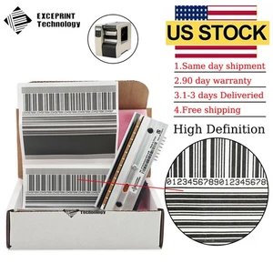 ✅ Printhead for Zebra 110Xi4 105SL Plus ZE500-4 Thermal Printer 203dpi US STOCK✅ - Afbeelding 1 van 6