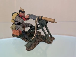King And Country German Machine Gunner WW1 - Picture 1 of 2