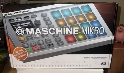 Maschine Mikro MK2 White Native Instruments Drum Beats Melodies Samples - Image 1 of 4