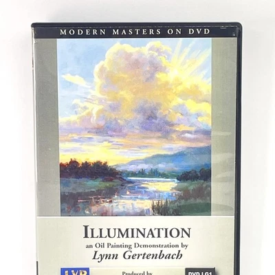 Lynn Gertenbach 2-Set Oil Painting Instruction DVDs Illumination Dramatic Clouds - Image 1 of 4