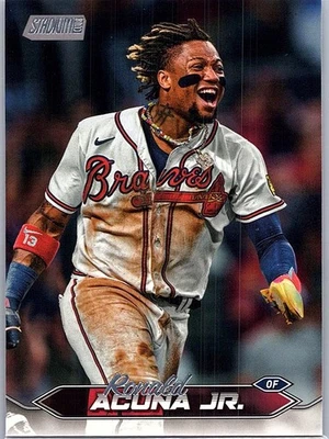 2024 Topps Stadium Club - Ronald Acuña Jr. #100 - Image 1 of 2