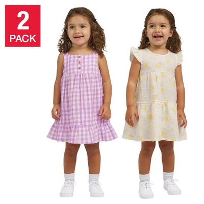 Koala Baby Girls Size 18 Months 2 Pack Dress Sundresses & Diaper Covers NWT - Image 1 of 4