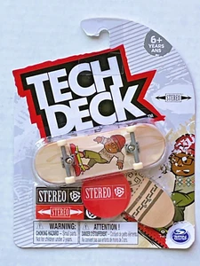Tech Deck Stereo Skateboard Fingerboards Niño Mini Patinador Raro Spin Master 1 pieza - Imagen 1 de 6