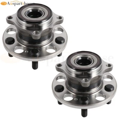 512321 2x Buje de cojinete de rueda trasera para 05-13 Acura Rl Tl 3,5 L 3,7 L 5 orejetas AWD Foto 1 de 4