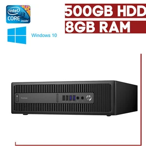 PC HP, intel i3-4160, 8GB RAM, 500Gb HDD, Windows 10, #hp04 - Bild 1 von 2