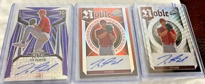 3 2023 Leaf Metal AUTOGRAPH TY FLOYD NOBLE 3/9 ORANGE NOBLE 2/4 PURPLE XRC 3/5 - Picture 1 of 2