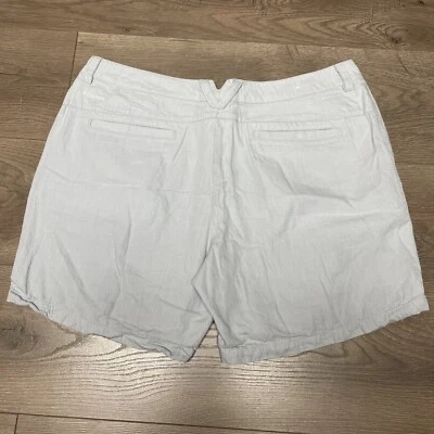 Pantalones cortos chinos Columbia para mujer azul claro talla 12 algodón 6" bolsillos entrepierna Foto 1 de 4