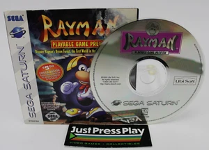 Rayman: Playable Game Preview Demo Sega Saturn - Picture 1 of 10