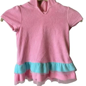 The Children's Place Girls Beach Swimsuit Cover Up Pink 2T, Swimming, Holiday, - Picture 1 of 5