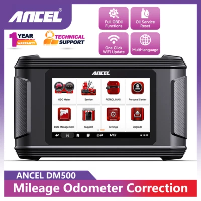 💯ANCEL Milleage Odometer Correction Adjustment Scanner Tablet Car Data Recovery - Image 1 of 4