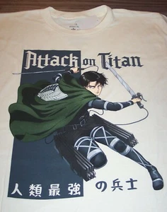 ATTACK ON TITAN Funimation T-Shirt Mens LARGE NEW w/ tag Anime - Picture 1 of 3