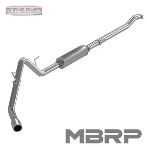ESCAPE MBRP PARA 2005-2007 DODGE DAKOTA 3,7 L 4,7 L ALUMINIZADO ÚNICO LADO S5134AL - Imagen 1 de 4