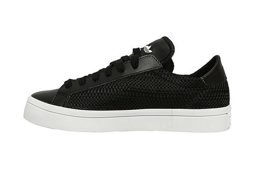Scarpe da tennis Adidas Originals Court Vantage da donna S78902 taglia 9 5 nero bianco