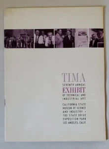 1960 Tima 7. jährliche Ausstellung des TECHNISCHEN & INDUSTRIELLEN KUNSTPROGRAMMS Los Angeles - Bild 1 von 6